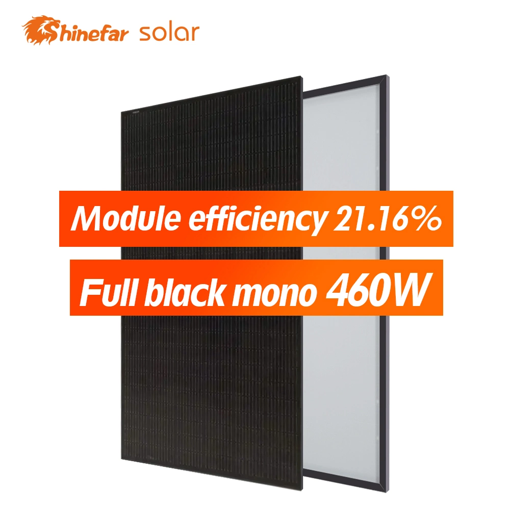 Shinefar Solar Panels 605W Half Cut PV 210mm Cells