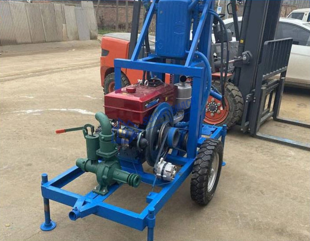 Sw-150W Special Discount Model Water Well Drill Rig for Home Use Water Well Rotary Drilling Rig for Sale