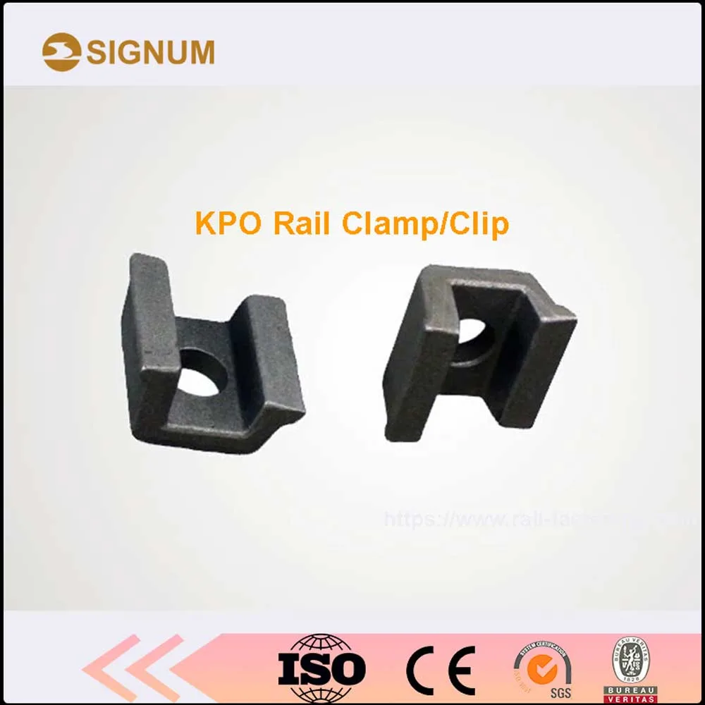 Rail Fastening System with Kpo Clip