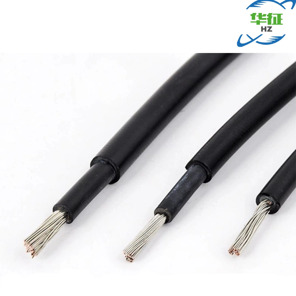 TUV DC Solar PV Panel XLPE Insulated Power Cable Wire