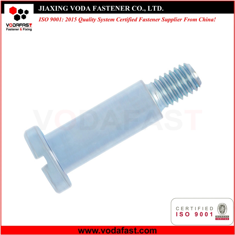 Vodafast DIN 921 Slotted Large Pan Head Machine Screw Zinc Plated