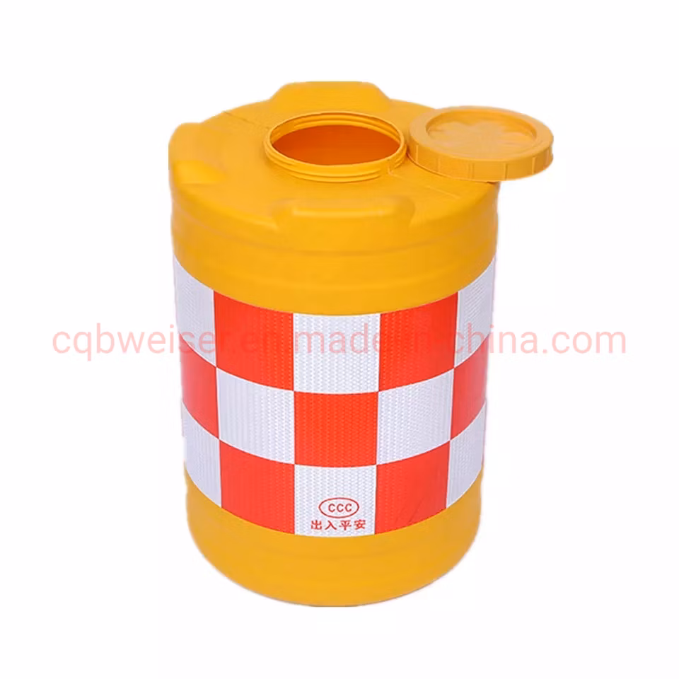 Highway Crossroads Toll Booth Plastic Reflective Warning Road Traffic Barrier