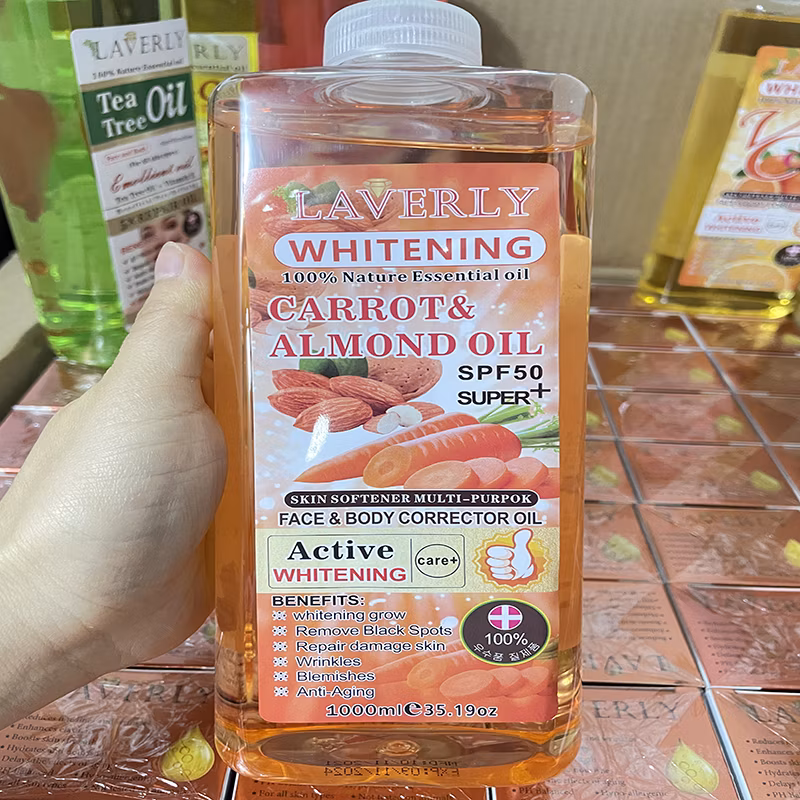 1L Half Cast Growing Oil High Quality100% Pure Essen Oil Plant Whitening Skin Care Massage Oil Get Rid of Stretch Marks Series