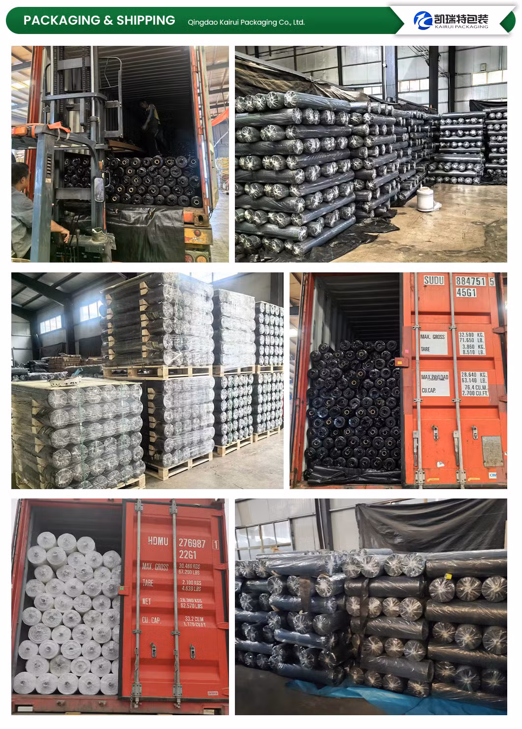 UV Treated Agriculture Weed Barrier PP Woven Fabric Anti Weed Mat Weed Control Ground Cover