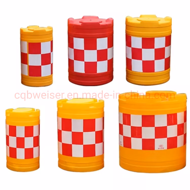 Highway Crossroads Toll Booth Plastic Reflective Warning Road Traffic Barrier