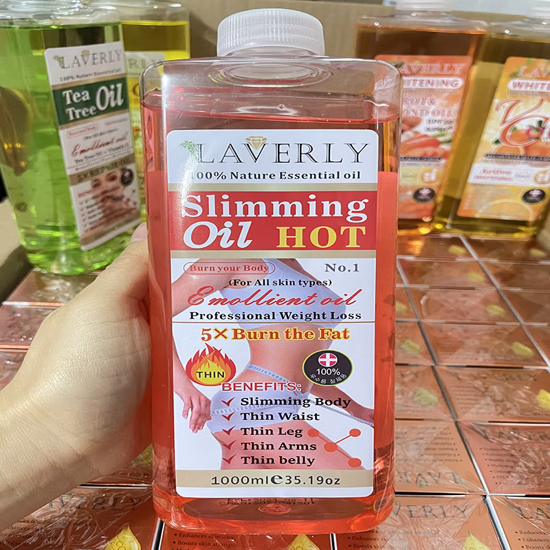 1L Half Cast Growing Oil High Quality100% Pure Essen Oil Plant Whitening Skin Care Massage Oil Get Rid of Stretch Marks Series