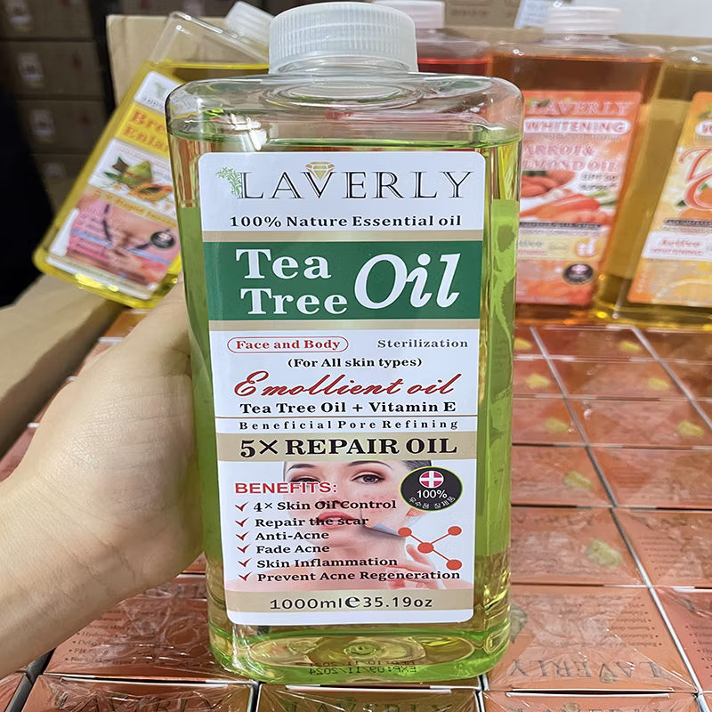 1L Half Cast Growing Oil High Quality100% Pure Essen Oil Plant Whitening Skin Care Massage Oil Get Rid of Stretch Marks Series