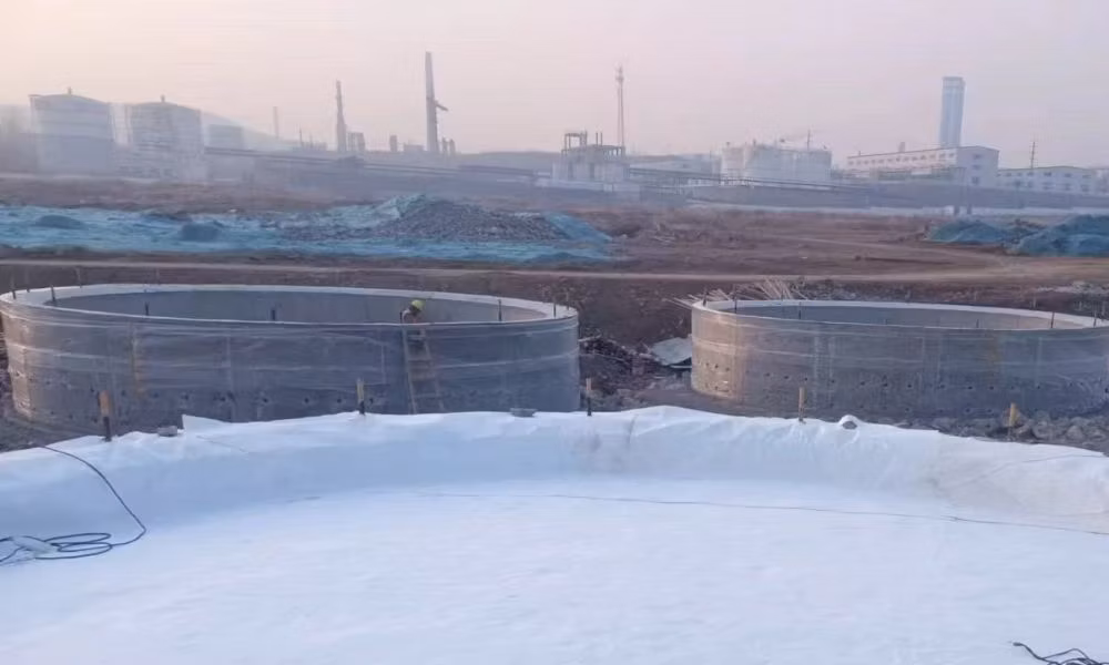 Pet/PP Short/Continuous Filament Fiber Needle Punched Nonwoven/Woven Geotextile for Filtration Reinforcement Drainage Separation