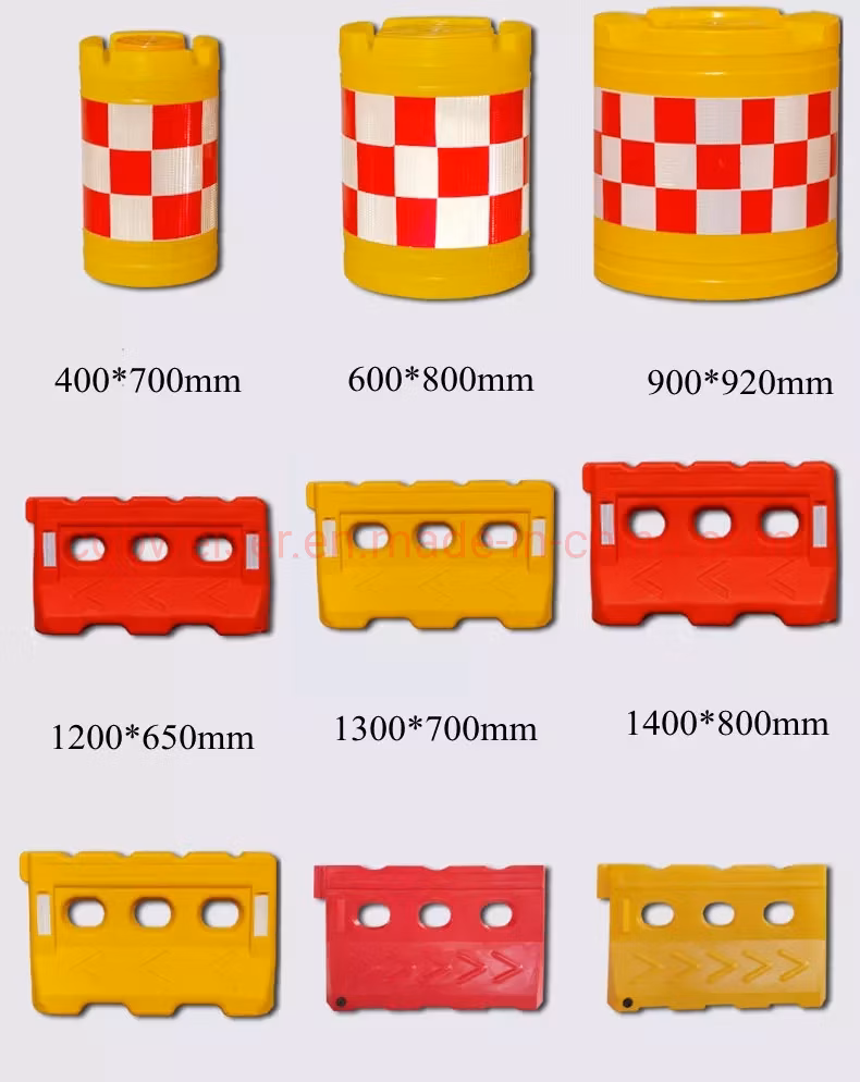 Highway Crossroads Toll Booth Plastic Reflective Warning Road Traffic Barrier