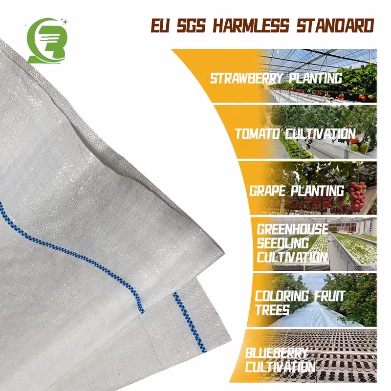 High Quality Woven Control Weed Mat Fabric White Reflective Ground Cover
