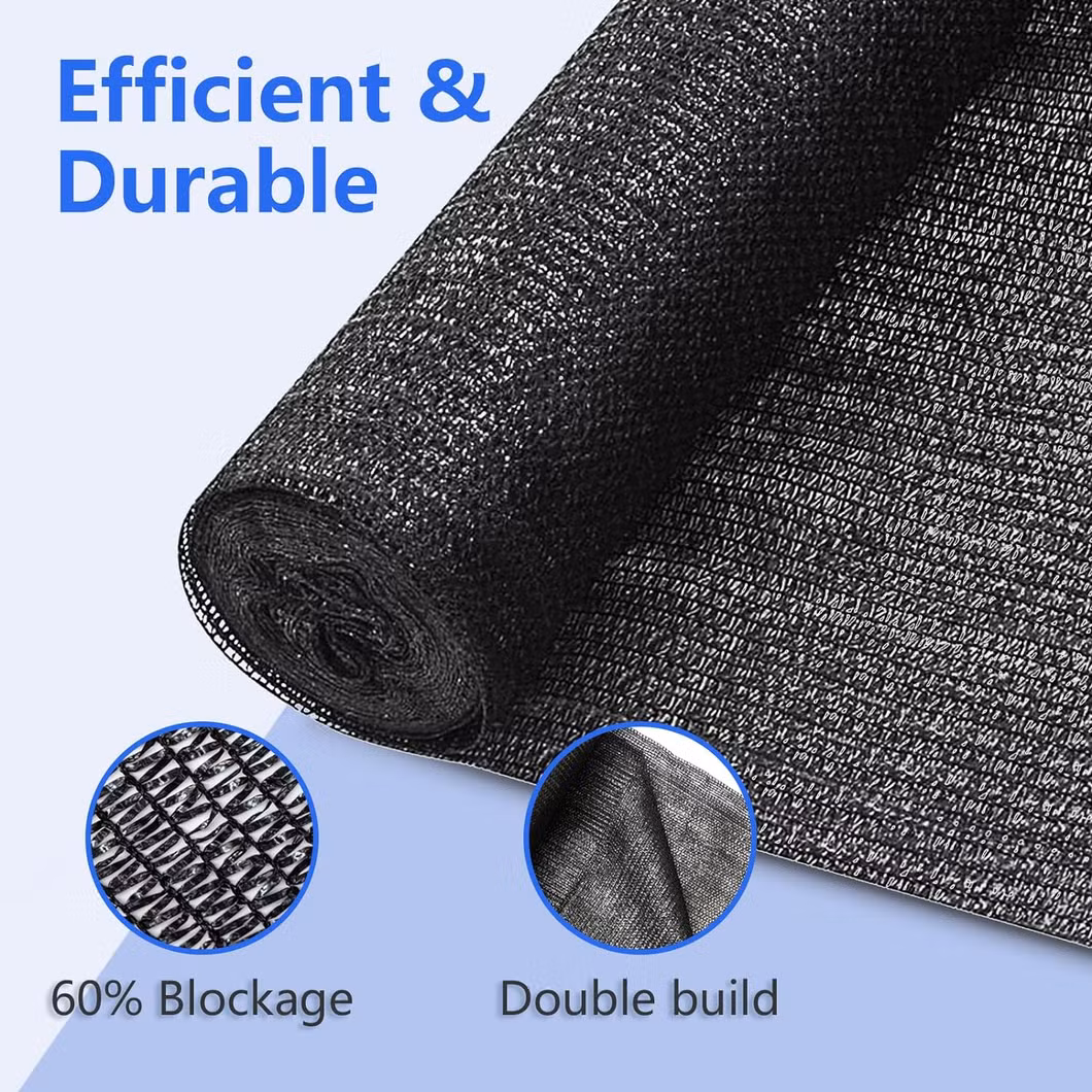 Outdoor UV Resistant Sun Shade Net Agricultural Shade Cloth Fabric Screen 50%-99% 80GSM-400GSM High-Quality Tape Filament Shade Mesh Net Waterproof Anti-UV