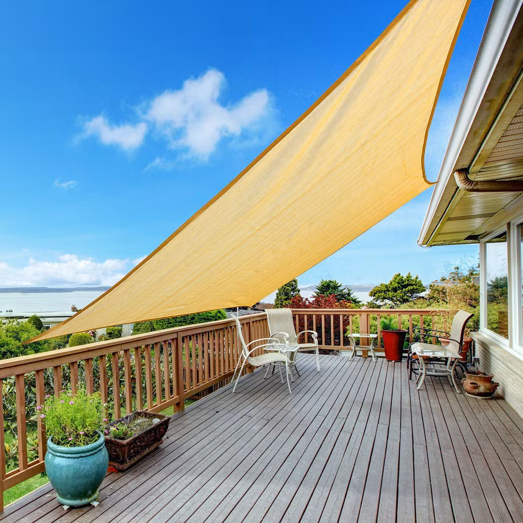 Various Styles 180G/M2 Waterproof Sun Shade Sail Canopy for Garden