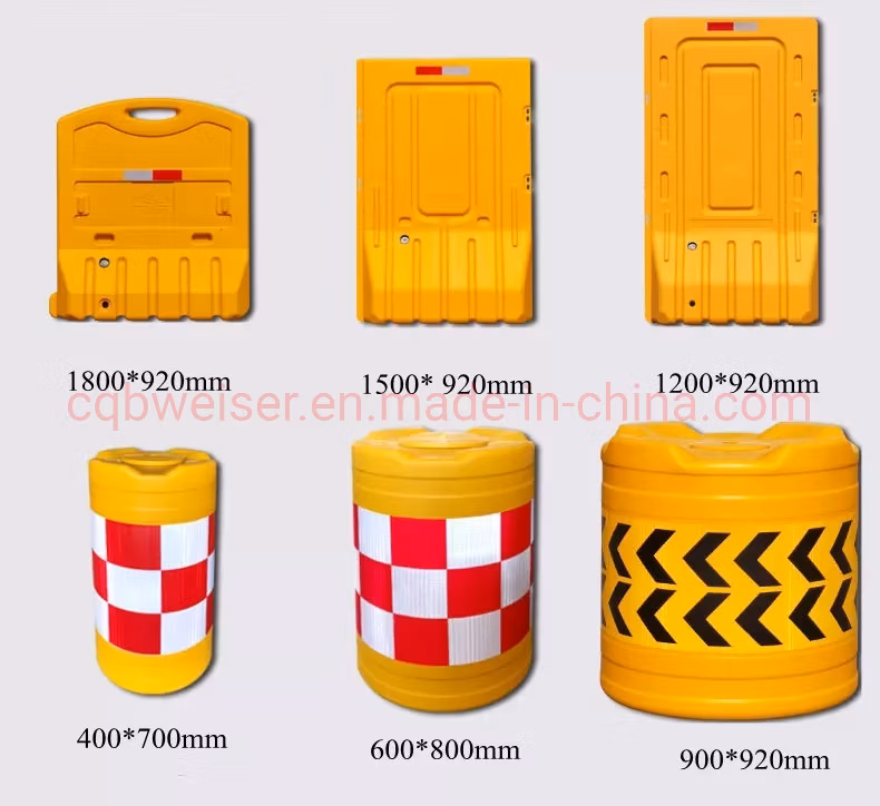 Highway Crossroads Toll Booth Plastic Reflective Warning Road Traffic Barrier