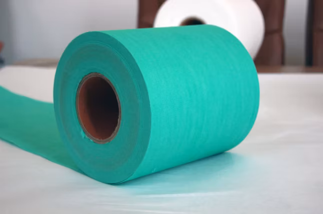 Spunbonded Wood Pulp Spunlace Nonwoven Fabric