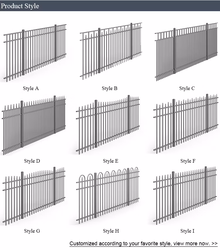 China Manufacturer Temporary Safety Metal Swimming Pool Fence