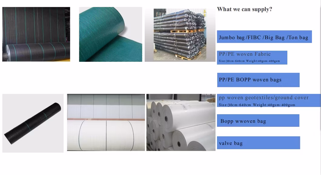 100% New Raw Material PP Woven Ground Cover /Weedmat /Weed Control Fabric /Landscape Fabric /Agrotextiles