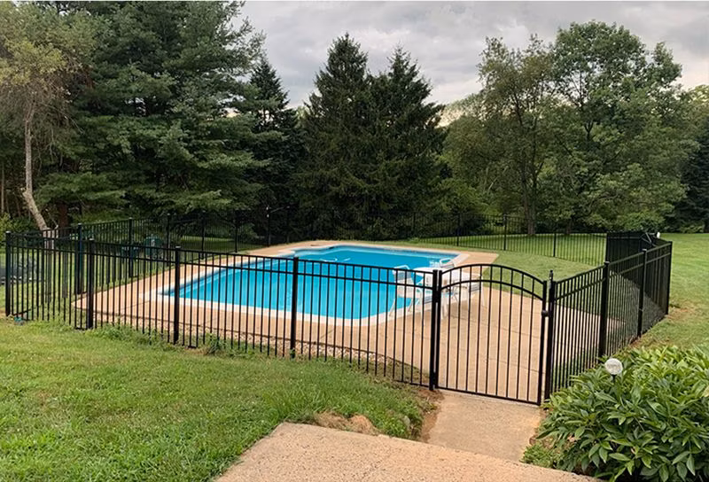 DIY Customized Horizontal Decorative Aluminum Pool Fencing Swimming Pools Safety Fence