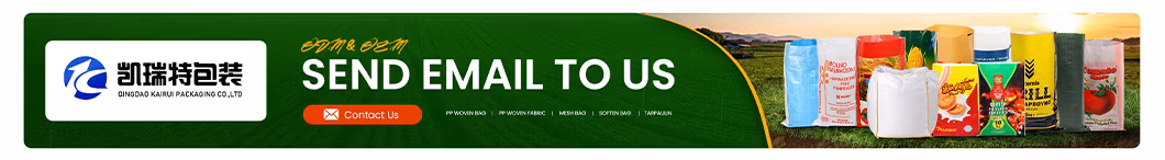 Plastic BOPP Printed Packaging Grain Millet Rice Food Flour Fertilizer Seed Feed PP Woven Bag