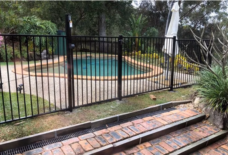 DIY Customized Horizontal Decorative Aluminum Pool Fencing Swimming Pools Safety Fence