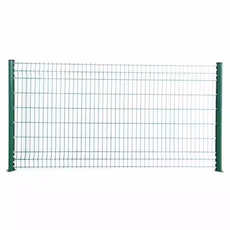 Outdoor Customized 3D Curved V Mesh Garden Fencing Easily Assembled Panel 3D Fence