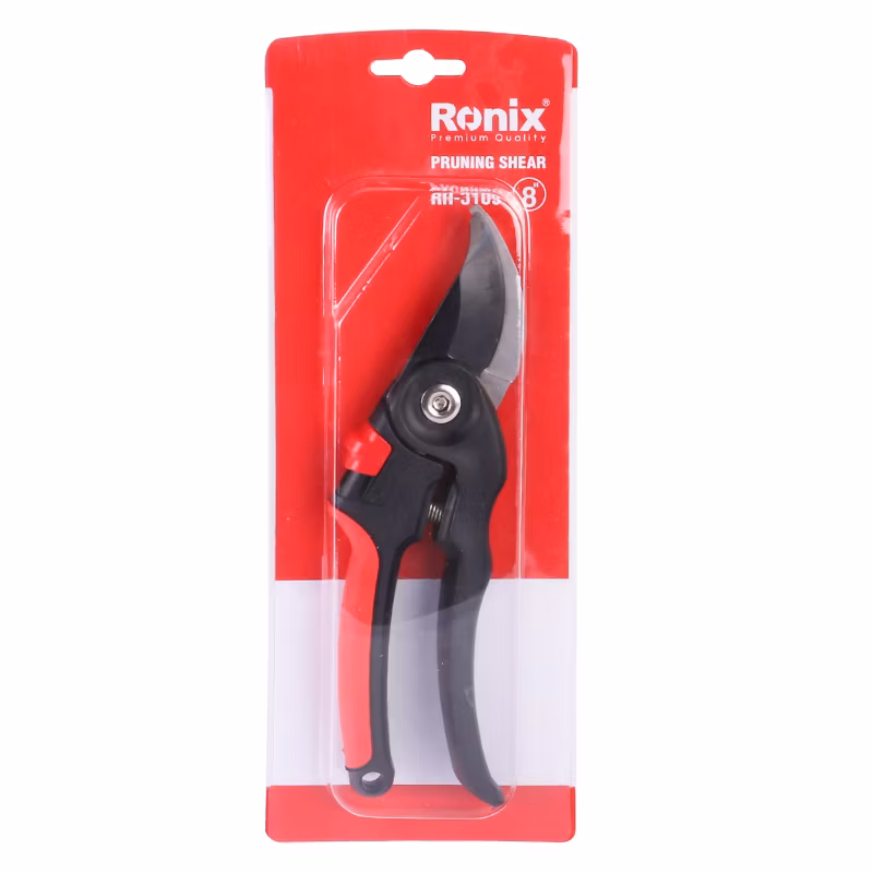 Ronix High Quality Model Rh-3109 Small Garden Bypass Tree Pruning Shears Branch Trimming Cutting Pruner Floral Shear