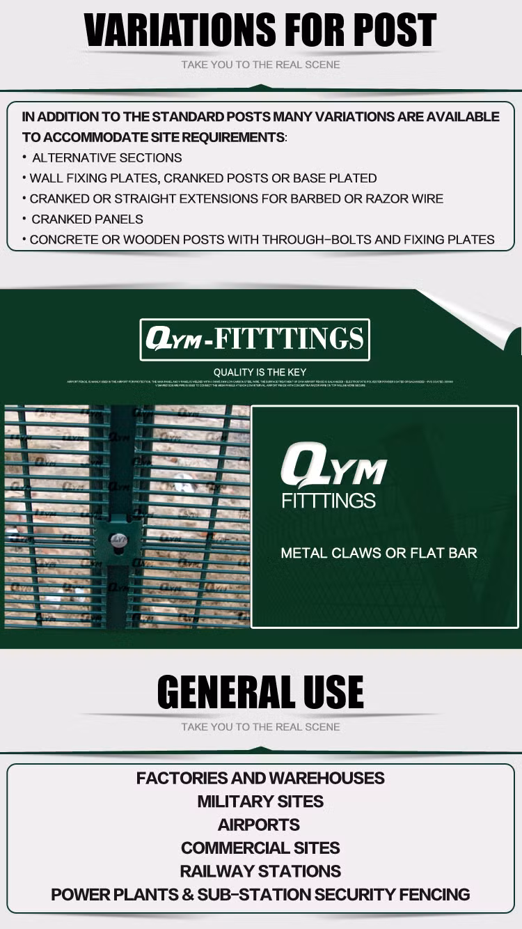 358 High-Security Welded Mesh Fencing Pool Security Fence