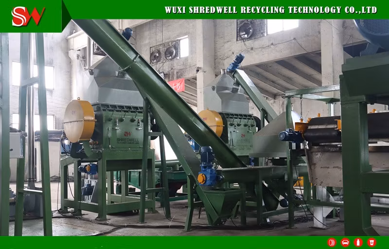 Rubber Powder Grinder for Waste Tire Recycling Line 30-120 Mesh Rubber Powder Making Plant