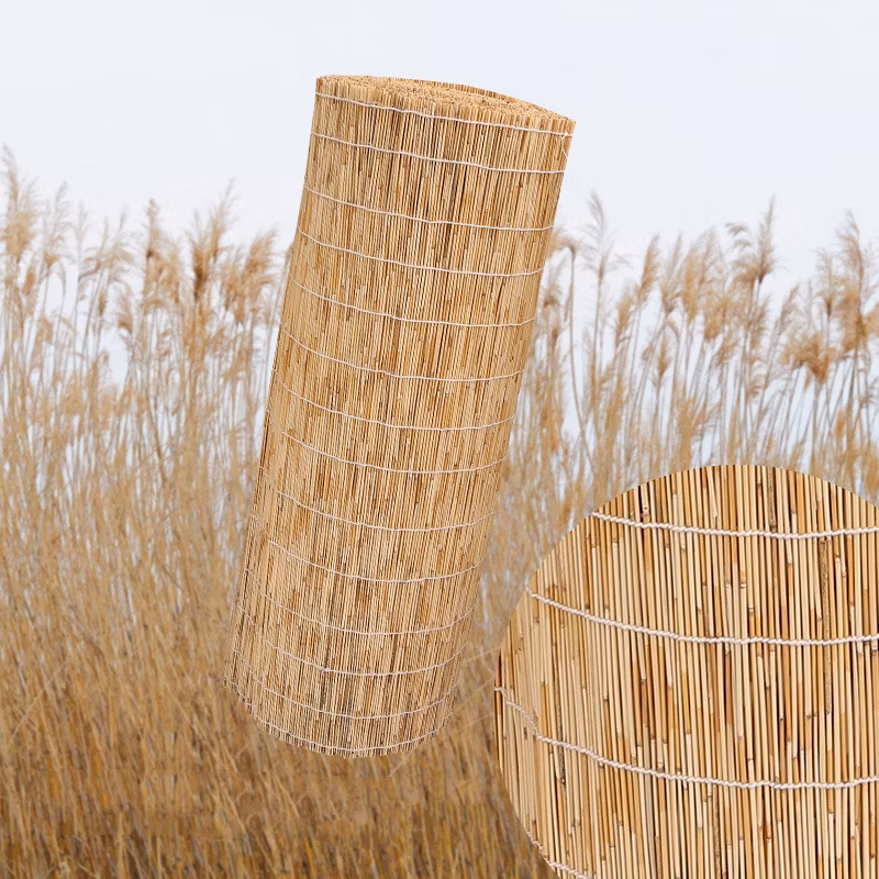 Rolled Garden Reed Fence Screening Bamboo Reed Fencing