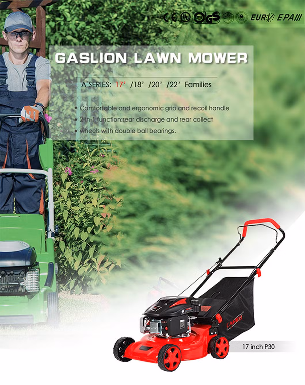 Outdoor 16 Inch Grass Cutter