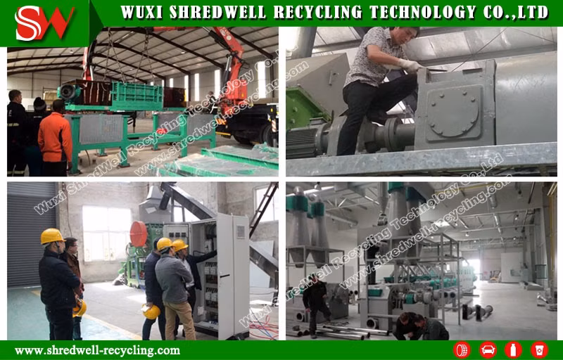 Rubber Powder Grinder for Waste Tire Recycling Line 30-120 Mesh Rubber Powder Making Plant