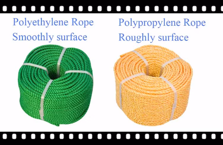 OEM 10mm Long Life HDPE Rope Synthetic Winch Rope for Packing