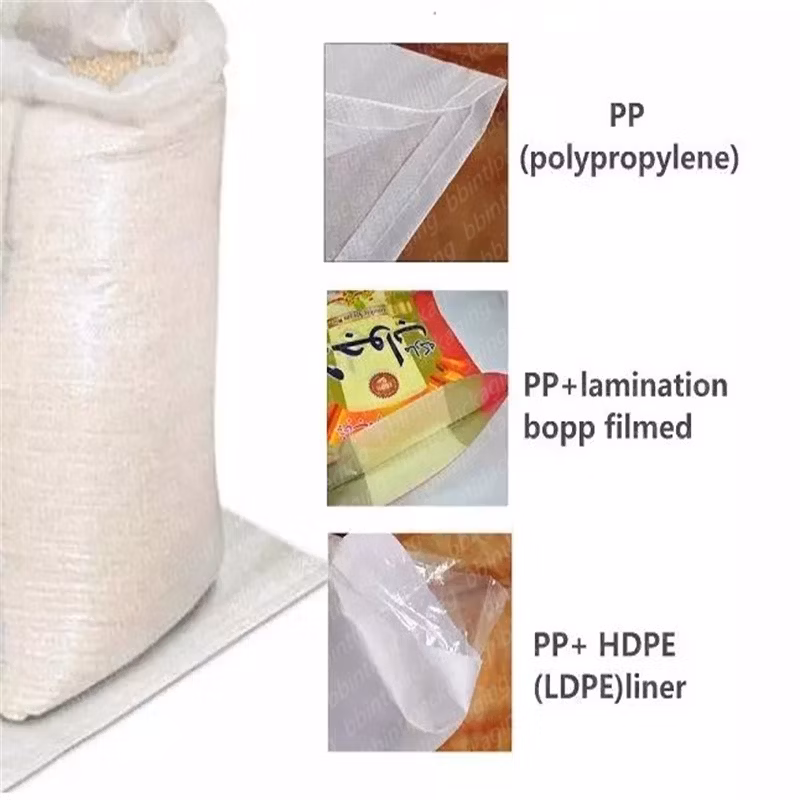 Plastic BOPP Laminated Woven Bag Cat Dog Food Bag 5kg10kg 15kg 20kg 25kg 30kg 50kg