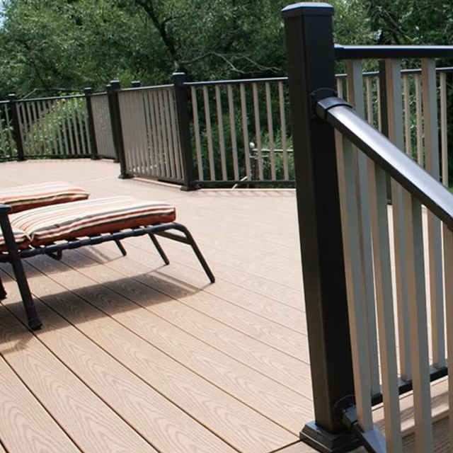 Hot-Selling Power Coated Decorative Garden Privacy Horizontal Aluminum Slatted Fence Panel