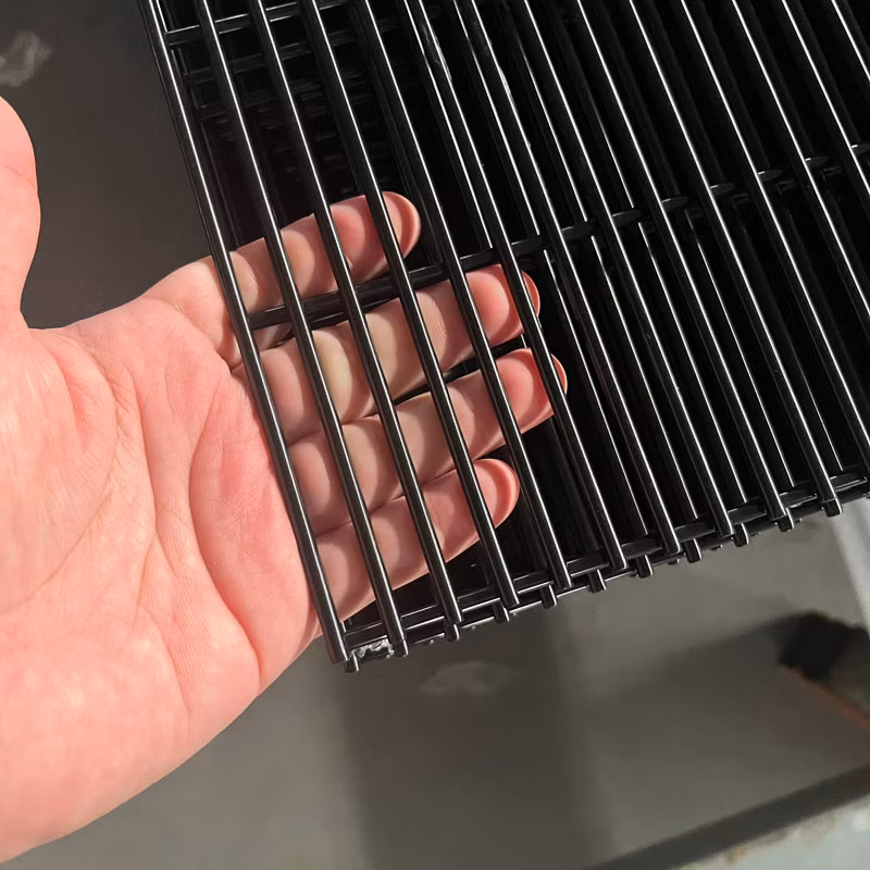 Black Color 358 Mesh Anti Climb Security Perimeter Fencing