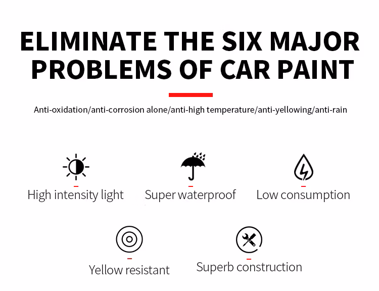 Custom Logo Car Coating Paint High Performance Coverage Automobile Refinishing Purple Color 2K Clear Coat Automotive