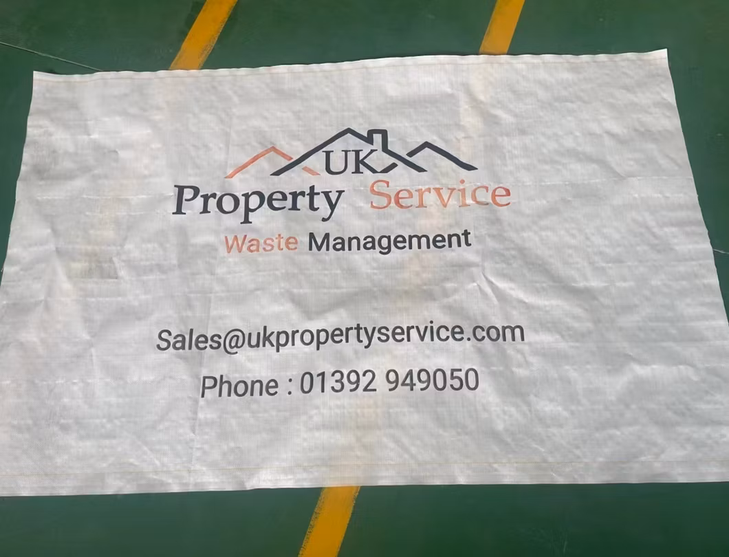 Heavy Duty 4 Yard 6 Yard Construction Stand up Junk FIBC Bulk Bags 2500kg Waste Garden Skip Dumpster Bag Chia Bolivia