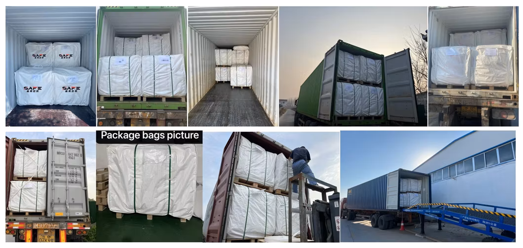 PP Woven Large Maxi Super Sack 1 Ton 1000kg Polypropylene Woven Jumbo Bag Bulk FIBC Maxi Bag for Industrial Waste Garden Rubbish Storage Log Sharp Sand