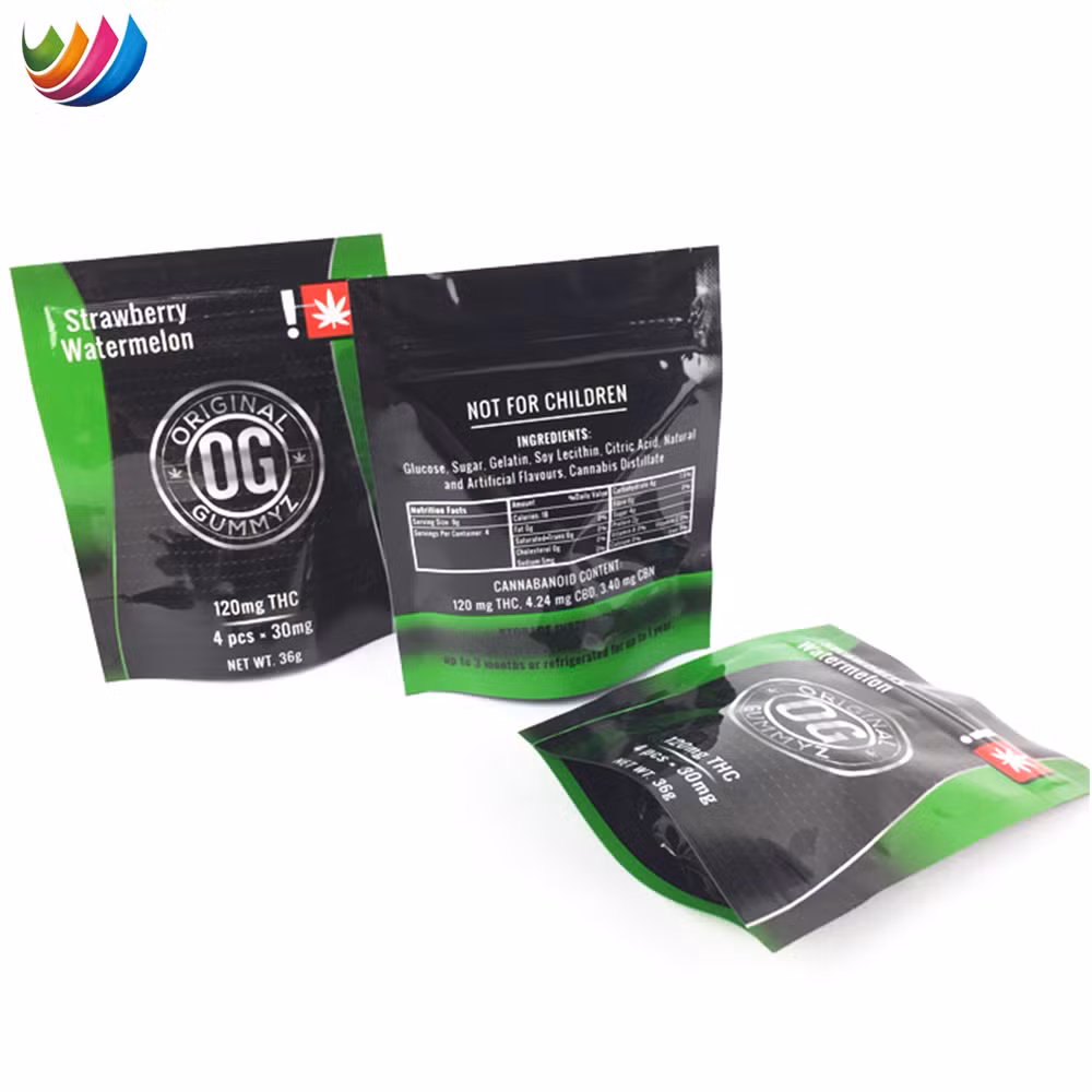 Factory 3.5g 7g Cali Packs Cookies Runtz Jungle Boys Packs Edibles Packaging Mylar Bags for Dry Herb Flower and Vitamin Gum