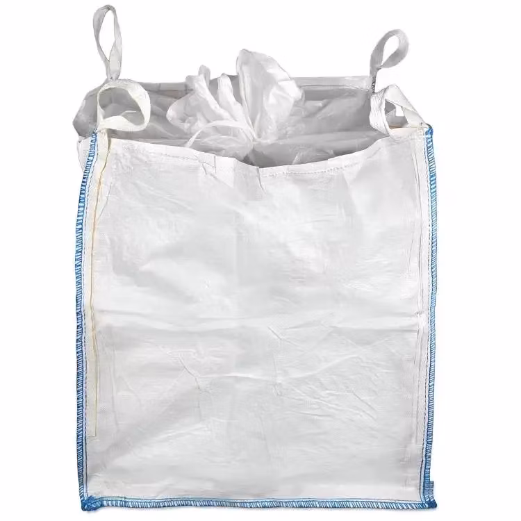 Jumbo Bulk Bags 1000kg 1500kg 2000 Kg PP Jumbo Ton Bag for Construction Materials Big Bags PP FIBC Container