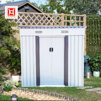 10X10 Storage Shed with Floor Metal Sheds Delivered and Installed Near Me
