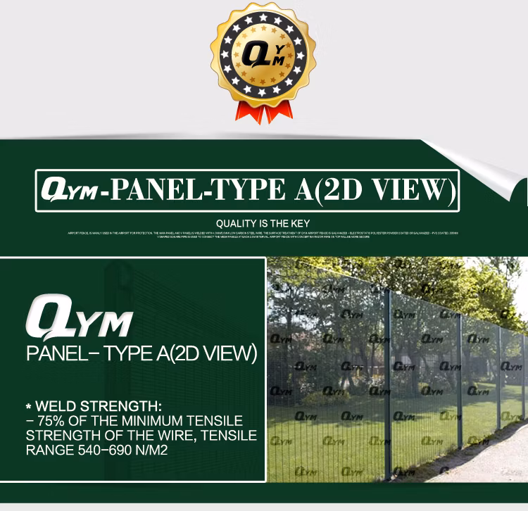 358 High-Security Welded Mesh Fencing Pool Security Fence