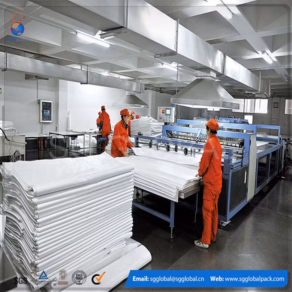 GRS SGS CE Approved Manufacturer Plastic Packaging 25kg 50kg Polypropylene PP Woven BOPP Laminated Sacks Bags of Rice