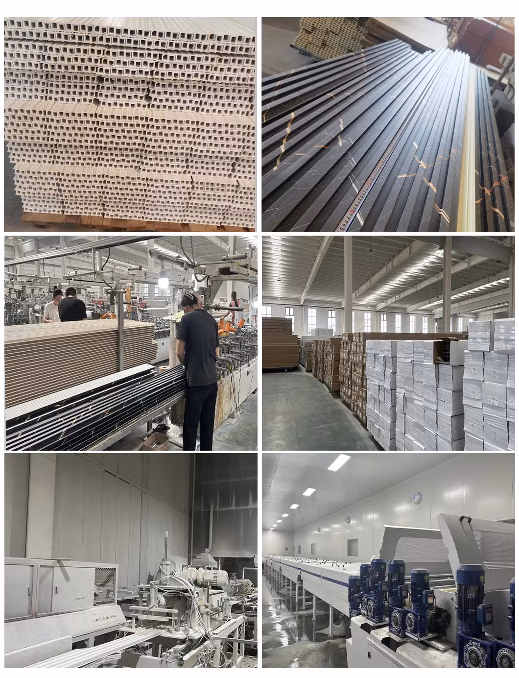 Waterproof Fence PVC Decorative Panels Cladding WPC Wall Panel for Decoration