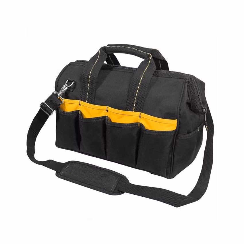 Wholesale Nylon Canvas Tool Belt Rolling Roll up Folding Garden Electrician Waist Outdoor Waterproof Tool Bag