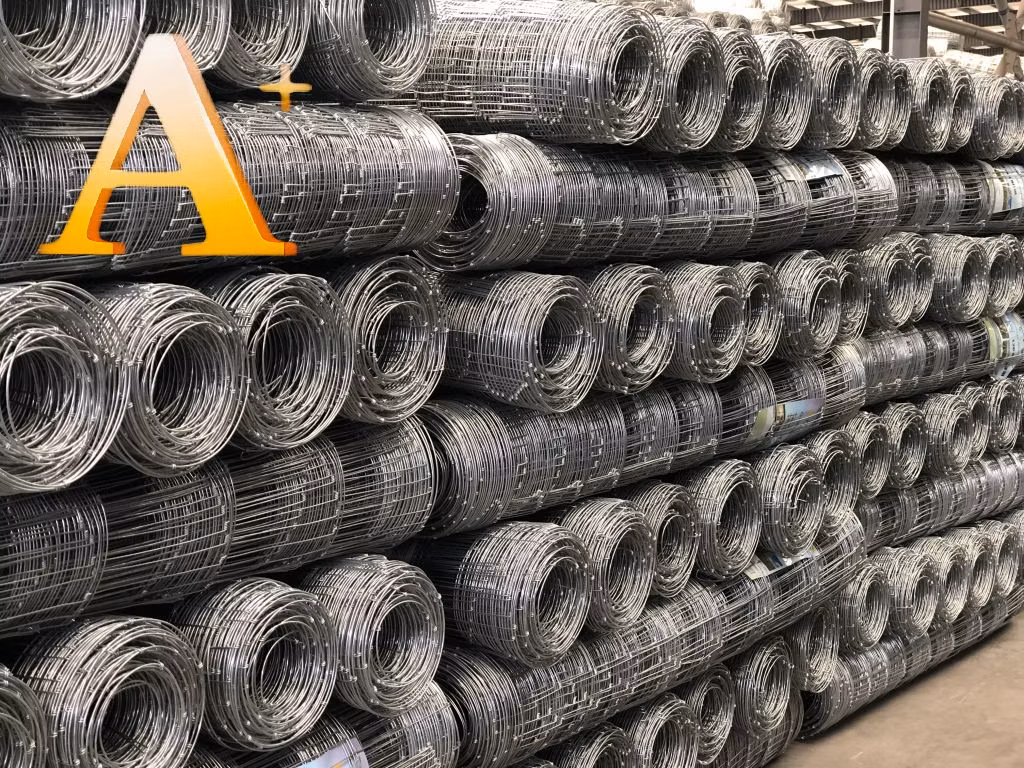 Hot Dipped Galvanized Hinged Knot Deer Fence