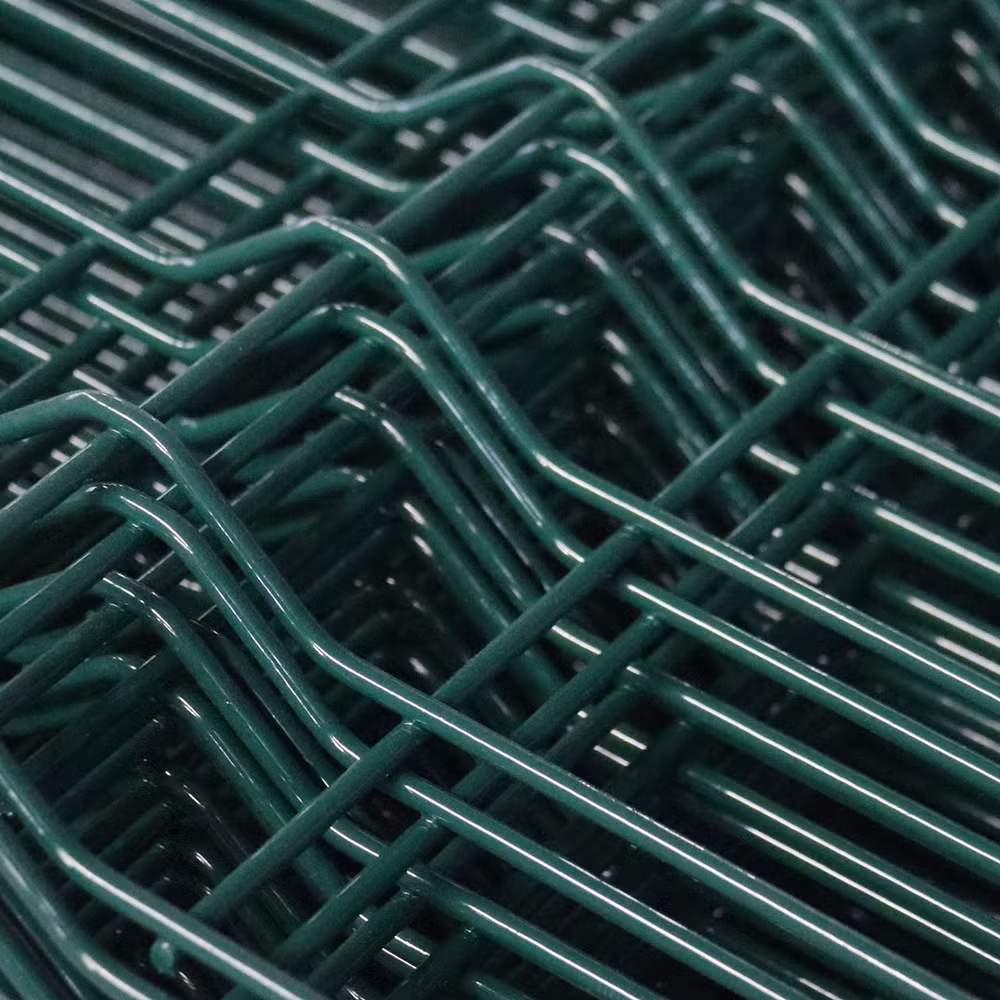 3D Metal Fencing Security Outdoor Highway Home Garden Farm Steel Welded Curved Wire Mesh Fence Panels