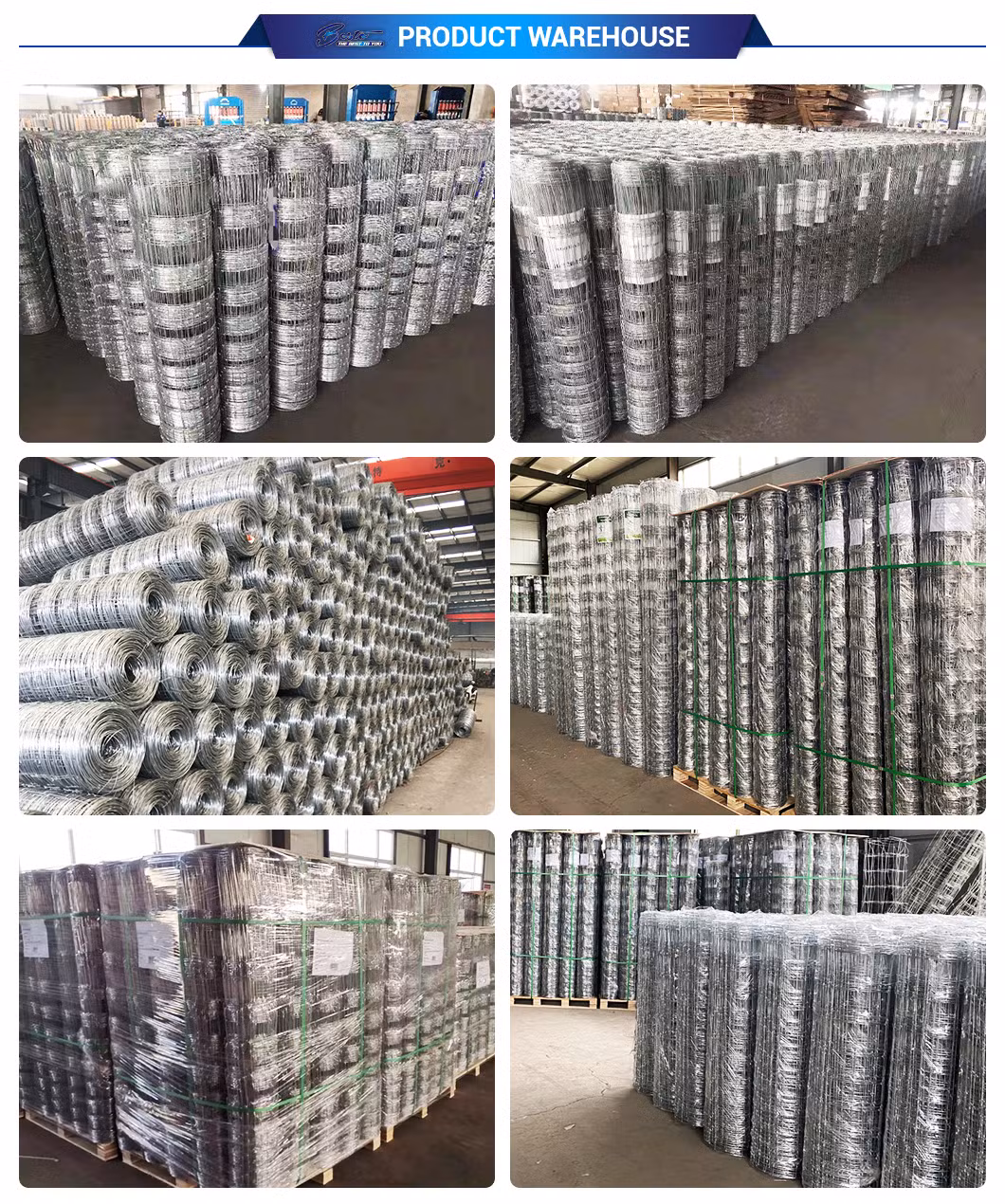 Hot Sale Cattle/Deer/Field/Horse Fence on Farm for Animal Protection