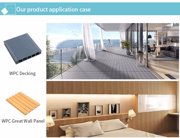 China Wholesale Waterproof WPC Fence Anti UV Garden Use Wood Plastic Composite Fencing