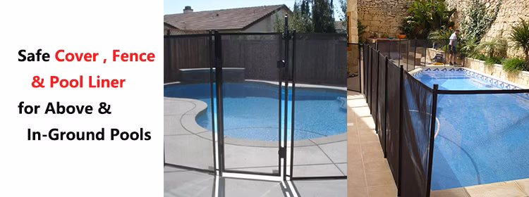 4 Feet Height Removable Mesh Swimming Pool Fence Children Safety