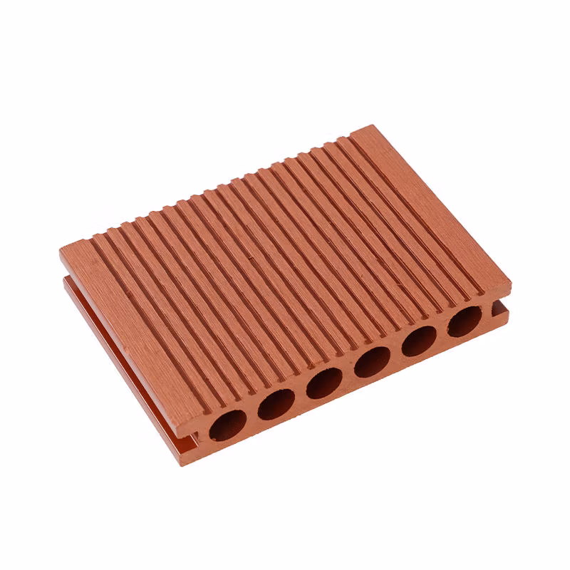 100% Recycling Decorative Fence Panel for Garden House PE WPC Plastic Balcony Wood Plastic Composite Fence